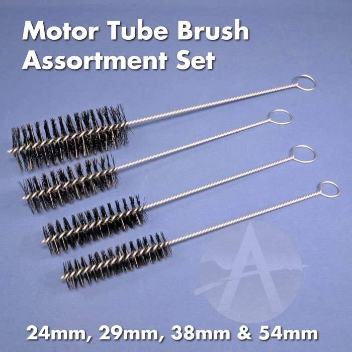 Fins & Fire Motor Tube Brush Assortment Set 3 Fins & Fire Motor Tube Brush Assortment Set