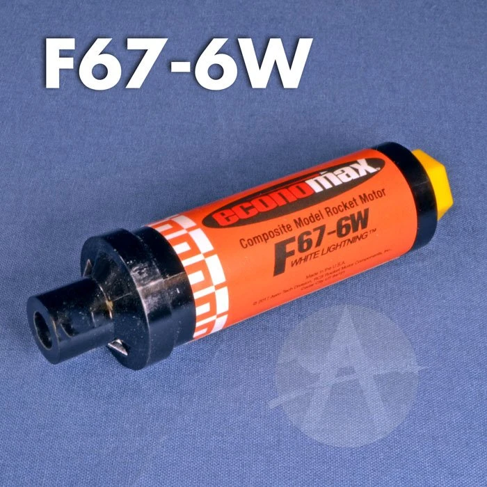 Aerotech 29mm Economax Motor F67-6W 3 Aerotech 29mm Economax Motor F67-6W