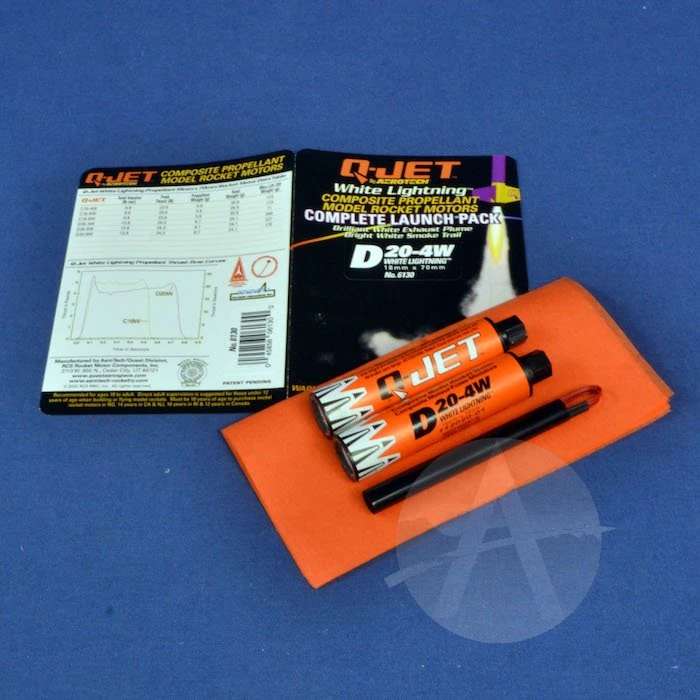 Quest Q-Jet Composite Motor - D20-4W 3 Quest Q-Jet Composite Motor - D20-4W