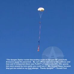 58" Printed Nylon Parachute -Estes || Quest || DYNASTAR Sales aed9d58d55130531697715ad5b743405.image .700x700