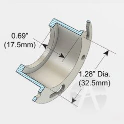 29mm Flat Bottom Rocket Retainer 13 29mm Flat Bottom Rocket Retainer -Estes || Quest || DYNASTAR Sales cfc1efb0ed3f146a86a707affee94500.image .700x700