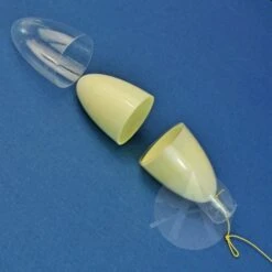 Vac-Form Egg Capsule CLEAR With Foam Egg Protector (1/pk) -Estes || Quest || DYNASTAR Sales e43880665b31dc5edebe939ec3d09c38.image .700x700