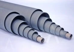 6" Blue Tube Full Length Coupler